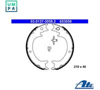 ATE 03.0137-3058.2 Handbrake shoes
