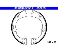 ATE 03.0137-3059.2 Handbrake shoes