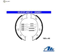 ATE 03.0137-4001.2 Handbrake shoes