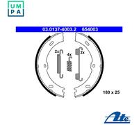 ATE Brake Shoe Set 03.0137-4003.2 - Parking Brake for Mercedes-Benz, VW