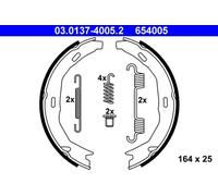 ATE Handbrake Shoes 03.0137-4005.2 with accessories MERCEDES-BENZ: C-Class Saloon, E-Class Coupe, C-Class T-modell