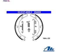 Brake Shoe Set, parking brake 03.0137-4005.2 ATE for MERCEDES-BENZ C-CLASS