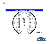 BRAKE SHOE SET PARKING BRAKE 03.0137-4005.2 FOR MERCEDES-BENZ OM651.913 2.1L