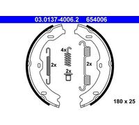 Brake Shoe Set, parking brake 03.0137-4006.2 ATE for MERCEDES-BENZ S-CLASS