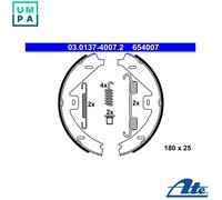 ATE Handbrake Shoes with accessories 03.0137-4007.2 Parking Brake Pads,Handbrake Pads MERCEDES-BENZ,E-Klasse Limousine (W212),E-Klasse T-modell (S212)