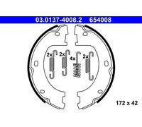 ATE 03.0137-4008.2 Handbrake shoes
