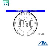 ATE 03.0137-4008.2 Handbrake shoes