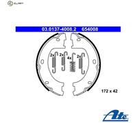 ATE 03.0137-4008.2 Handbrake shoes