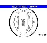 ATE 03.0137-4009.2 Handbrake shoes