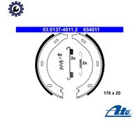 ATE 03.0137-4011.2 Handbrake shoes