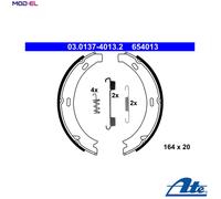 ATE Handbrake Shoes with accessories 03.0137-4013.2 Parking Brake Pads,Handbrake Pads MERCEDES-BENZ,CHRYSLER,C-Klasse Limousine (W203)
