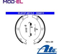 ATE Handbrake Shoes with accessories 03.0137-4013.2 Parking Brake Pads,Handbrake Pads MERCEDES-BENZ,CHRYSLER,C-Klasse Limousine (W203)