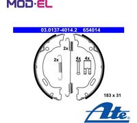 NEW DISC BRAKE PADS SET PARKING BRAKE FOR CHRYSLER MERCEDES BENZ LANCIA 2 7FX