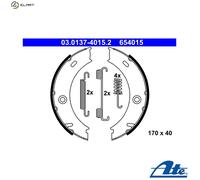 ATE Handbrake Shoe Set 03.0137-4015.2 Parking Brake for VW, Mercedes-Benz