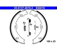 BRAKE SHOE SET PARKING BRAKE 03.0137-4016.2 FOR MERCEDES-BENZ S-CLASS/Sedan 5.0L