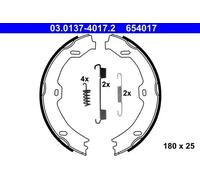 ATE Brake Shoe Set - Parking Brake 03.0137-4017.2 for Mercedes-Benz E-Class S211/SL