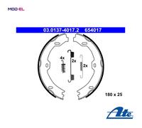 Brake Shoe Set, parking brake 03.0137-4017.2 ATE for MERCEDES-BENZ E-CLASS SL