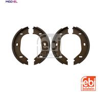 BRAKE SHOE SET PARKING BRAKE 04445 FOR BMW M30B35 3.4L M30B35 3.5L 6cyl 6 E24