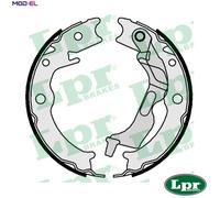 LPR 09780 Handbrake shoes