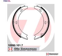 ZIMMERMANN 10990.101.7 Handbrake shoes