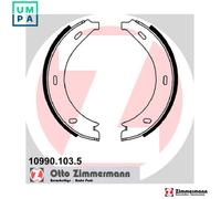 ZIMMERMANN 10990.103.5 Handbrake shoes