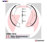 ZIMMERMANN 10990.105.8 Handbrake shoes