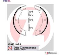 ZIMMERMANN 10990.105.8 Handbrake shoes