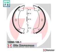 ZIMMERMANN 10990.106.1 Handbrake shoes