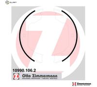 ZIMMERMANN 10990.106.2 Handbrake shoes