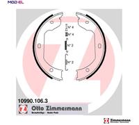ZIMMERMANN 10990.106.3 Handbrake shoes