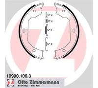 ZIMMERMANN 10990.106.3 Handbrake shoes