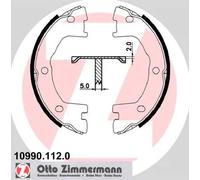 Brake Shoe Set, parking brake 10990.112.0 ZIMMERMANN for IVECO RENAULT TRUCKS