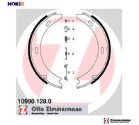 BRAKE SHOE SET PARKING BRAKE 10990.128.0 FOR MERCEDES-BENZ C-CLASS 124/T-Model