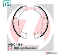 ZIMMERMANN 10990.128.6 Handbrake shoes