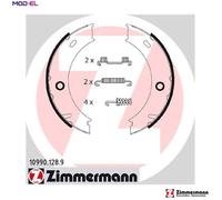 ZIMMERMANN 10990.128.9 Handbrake shoes