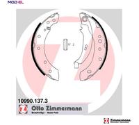 ZIMMERMANN 10990.137.3 Handbrake shoes
