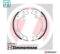Brake Shoe Set, parking brake 10990.150.3 ZIMMERMANN for TOYOTA YARIS/VITZ