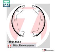 Brake Shoe Set, parking brake 10990.153.3 ZIMMERMANN for VOLVO V70 S80 I S60 I
