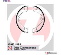 ZIMMERMANN 10990.153.8 Handbrake shoes