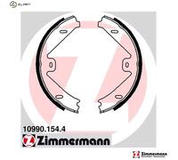 ZIMMERMANN 10990.154.4 Handbrake shoes