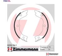 BRAKE SHOE SET PARKING BRAKE 10990.156.1 FOR NISSAN X-TRAIL/SUV INTERSTAR/Van