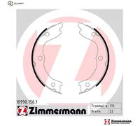 BRAKE SHOE SET PARKING BRAKE 10990.156.1 FOR NISSAN X-TRAIL/SUV INTERSTAR/Van