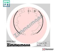 ZIMMERMANN 10990.156.4 Handbrake shoes