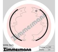 ZIMMERMANN 10990.156.5 Handbrake shoes