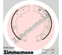 BRAKE SHOE SET PARKING BRAKE 10990.158.0 FOR HYUNDAI TUCSON/III/SUV KIA 1.7L