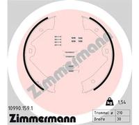ZIMMERMANN 10990.159.1 Handbrake shoes