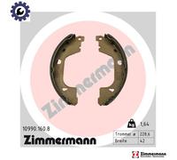 BRAKE SHOE SET PARKING BRAKE 10990.160.8 FOR MITSUBISHI RENAULT 1.0L 3cyl ASX