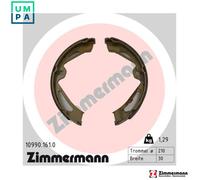 BRAKE SHOE SET PARKING BRAKE 10990.161.0 FOR AUDI BENTLEY PORSCHE 911 4.0L 8cyl