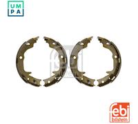Brake Shoe Set, parking brake Rear Axle 171039 FEBI BILSTEIN for MITSUBISHI JEEP