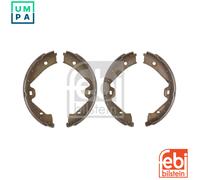 Brake Shoe Set, parking brake Rear Axle 184665 FEBI BILSTEIN for PORSCHE VW